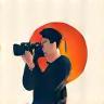 Ícone para fotógrafos profissionais